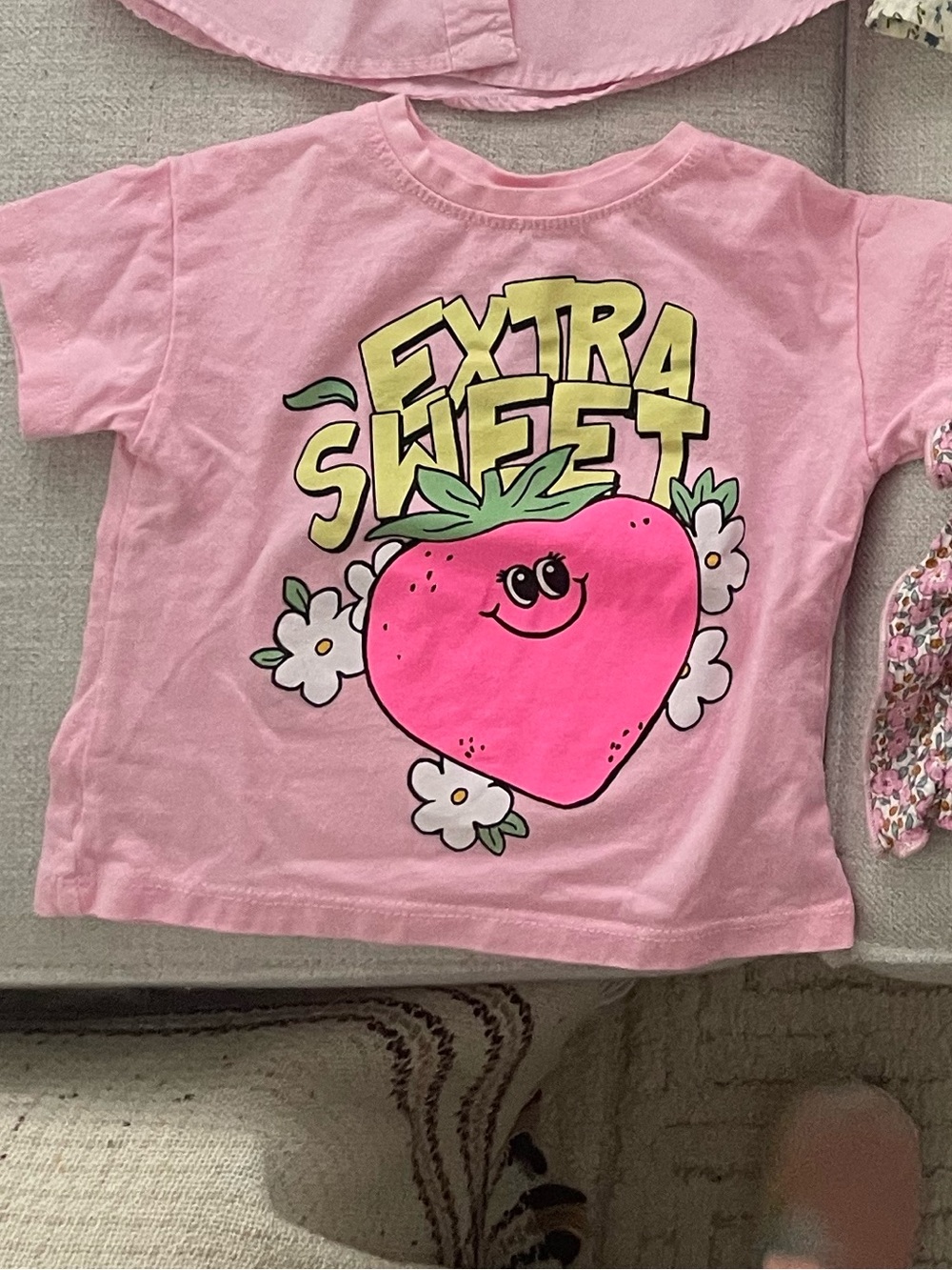 Zara strawberry t shirt
